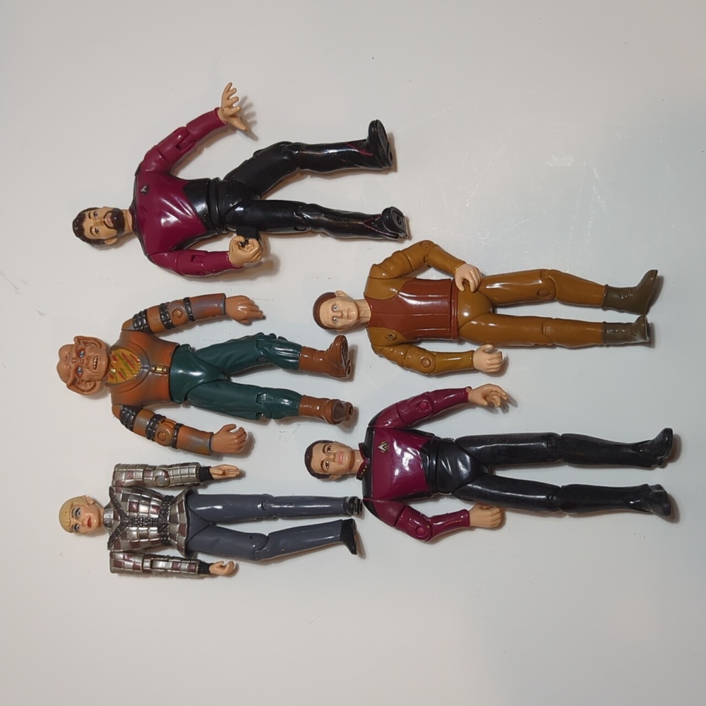 Star Trek Next Generation Deep Space Nine vintage Playmates figures 1994 Quark